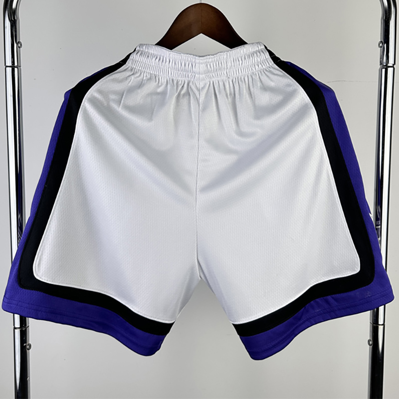 23-24 Kings White Home Top Quality NBA Pants
