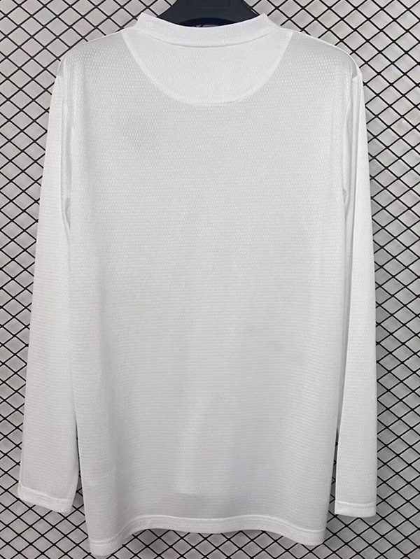 2025 Hibernian FC White 125th Anniversary Long Sleeve Soccer Jersey (长袖)