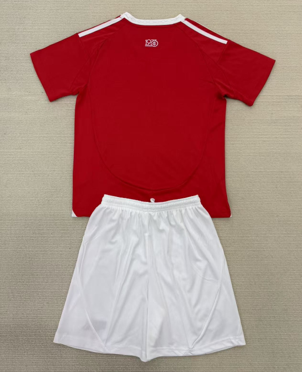 25-26 Internacional Home Kids Soccer Jersey