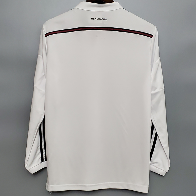 2014-2015 RMA Home Long Sleeve Retro Soccer Jer...