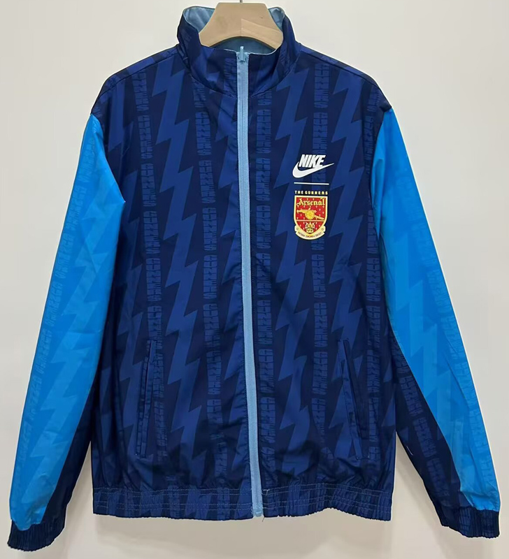 24-25 ARS Blue & Royal blue Double Sided Windbreaker (双面风衣)