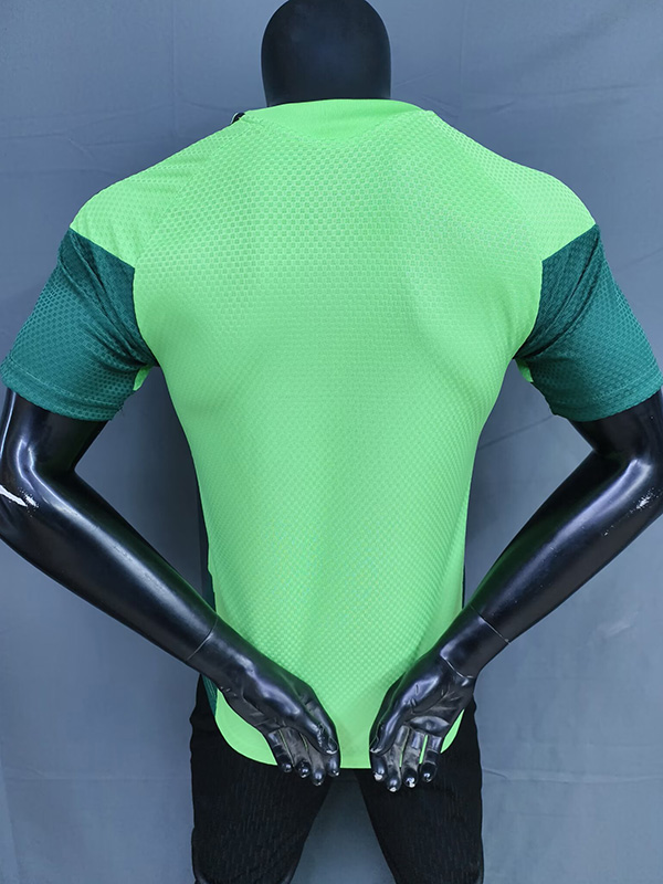 26-27 Mexico Fluorescent Green Player Version Training shirts