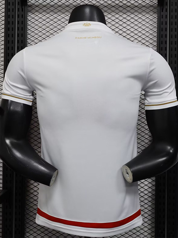 25-26 Monaco Home Player Version Soccer Jersey