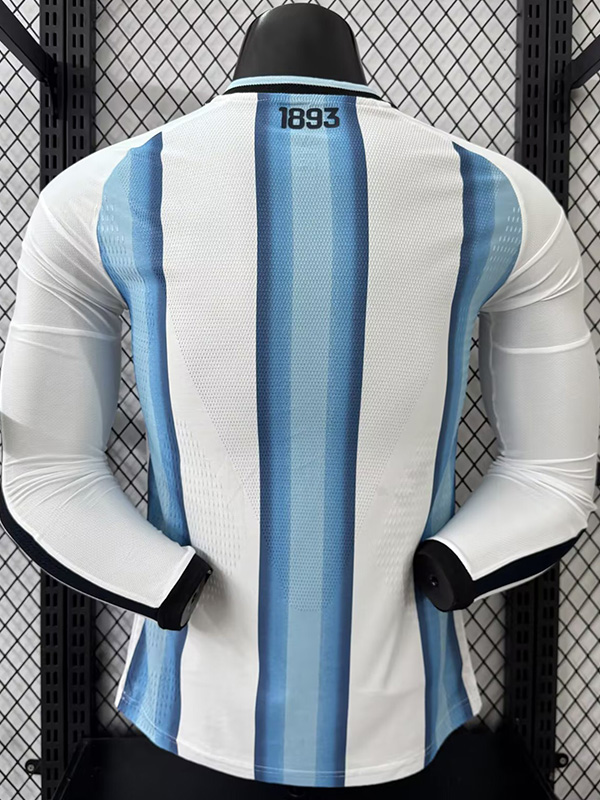 26-27 Argentina Home Long Sleeve Player Version Soccer Jersey (长袖球员)