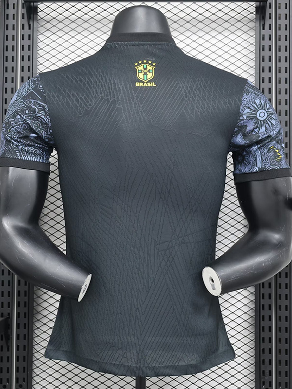 24-25 Brazil Black Special Edition Player Version Soccer Jersey