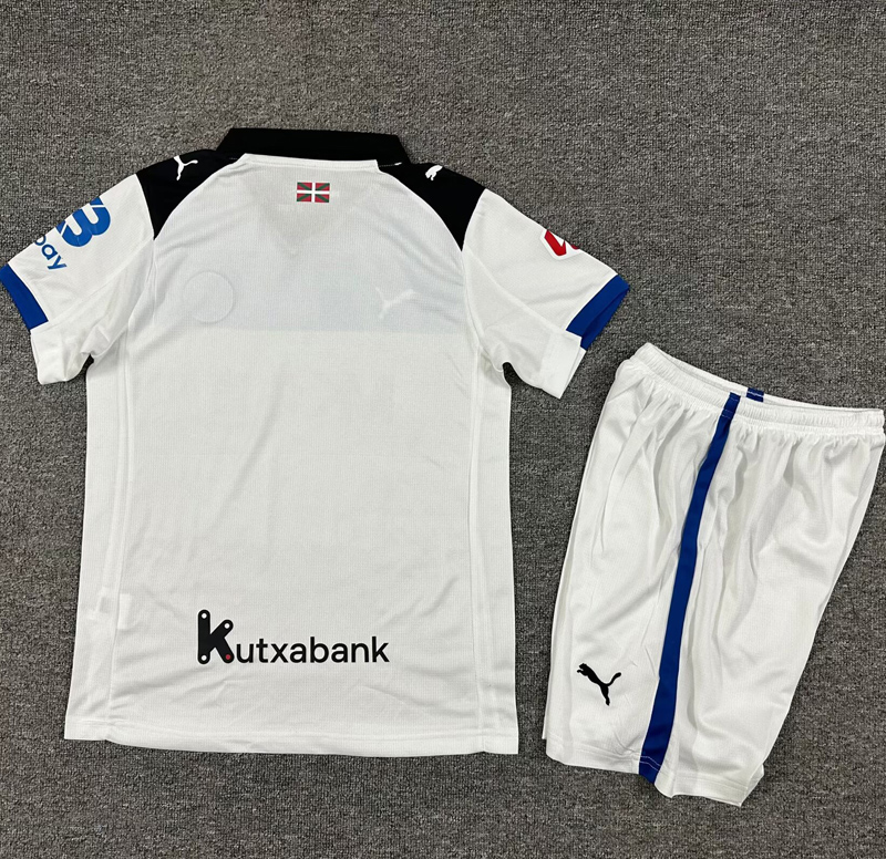 25-26 Alaves Away Kids Soccer Jersey