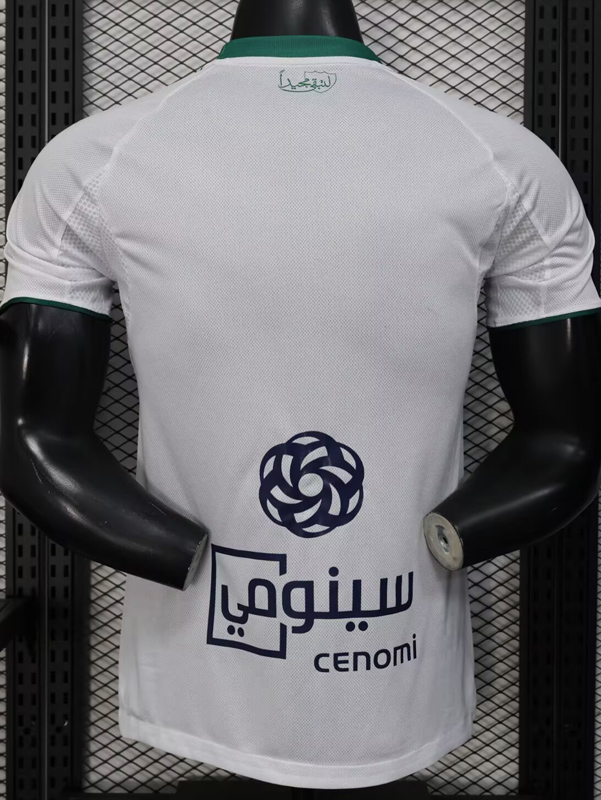25-26 Al-Ahli Saudi White Player Version Soccer Jersey