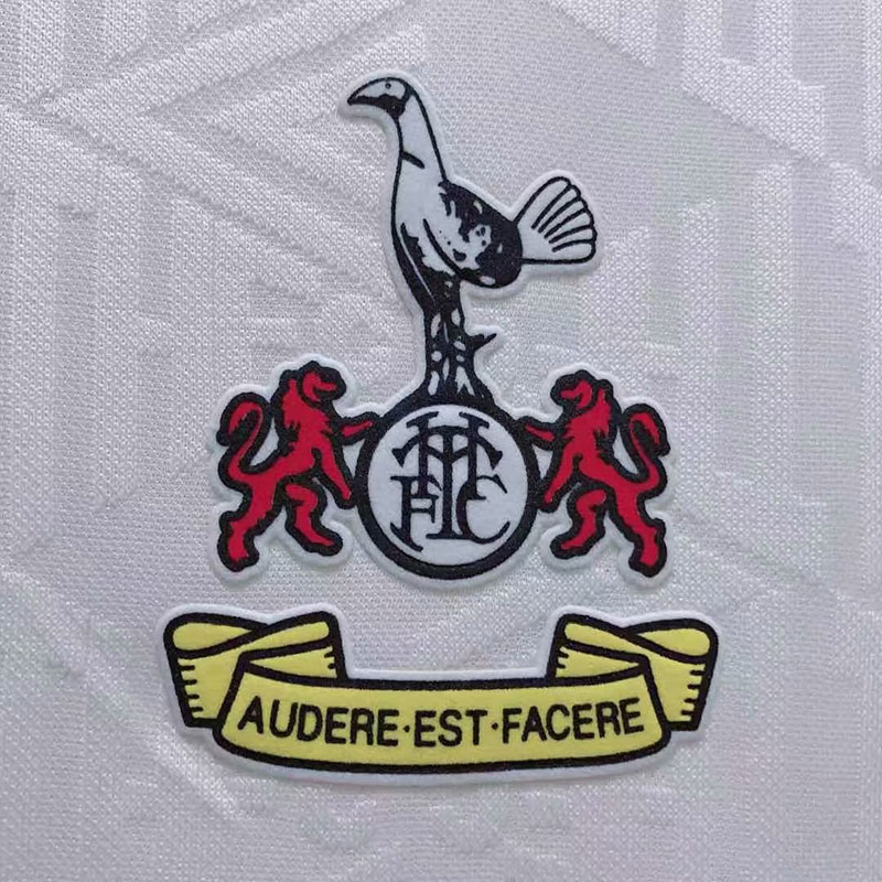 1992-1994 TOT Home White Retro Soccer Jersey