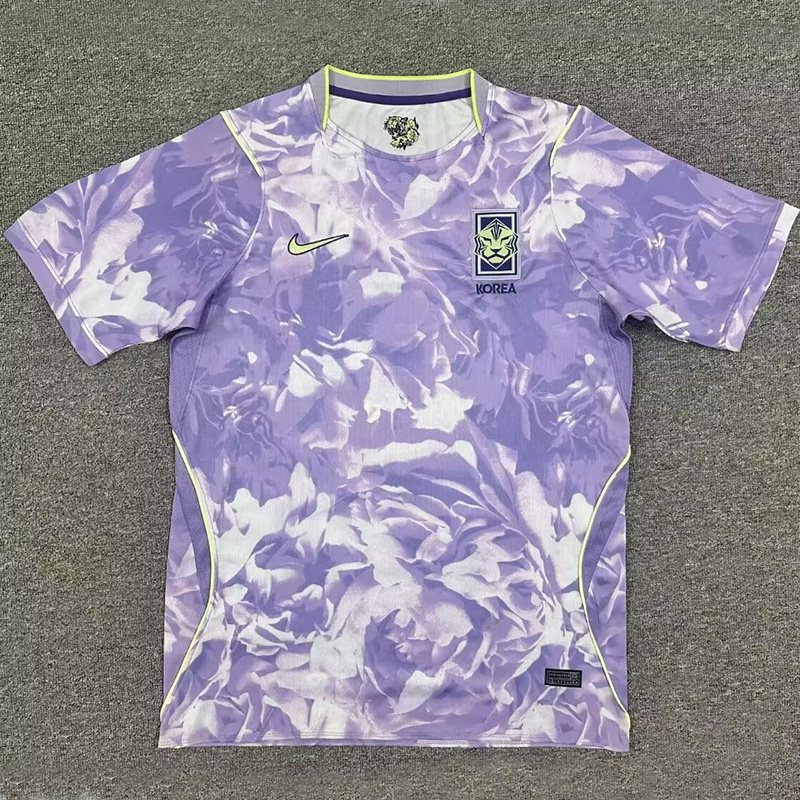 26-27 Korea Purple Fans Soccer Jersey