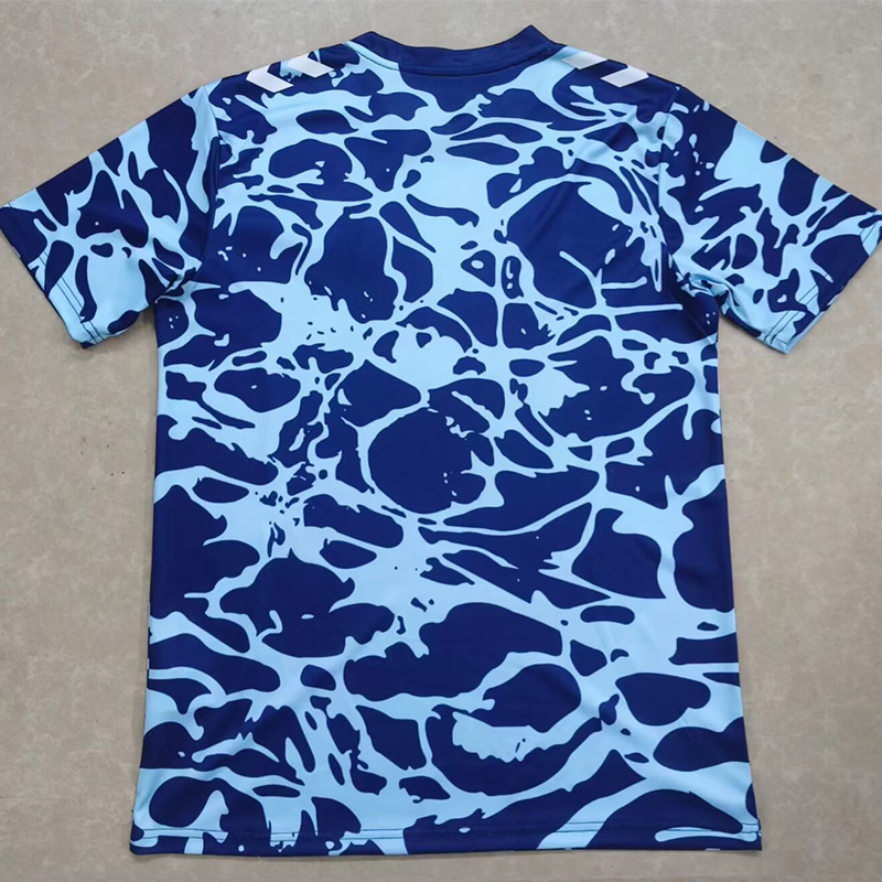 25-26 Malaga Blue Training shirts