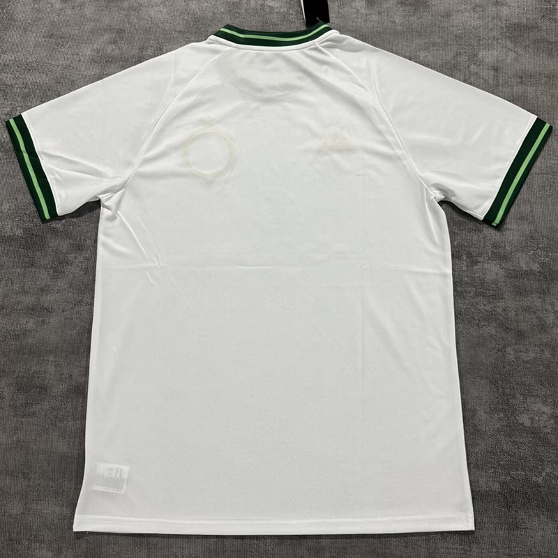 26-27 Celtic White 60th Anniversary Fans Soccer Jersey