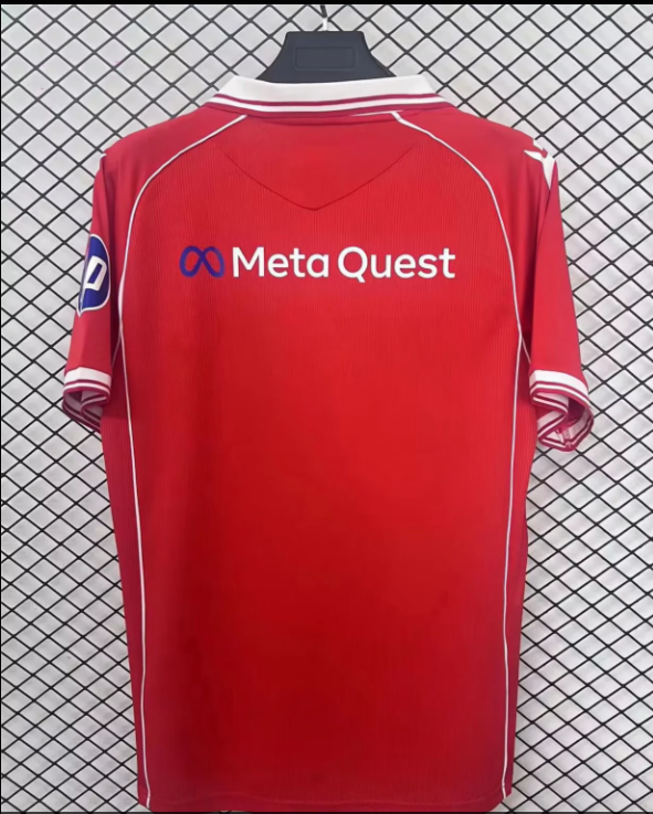 25-26 Wrexham FC Home Fans Soccer Jersey