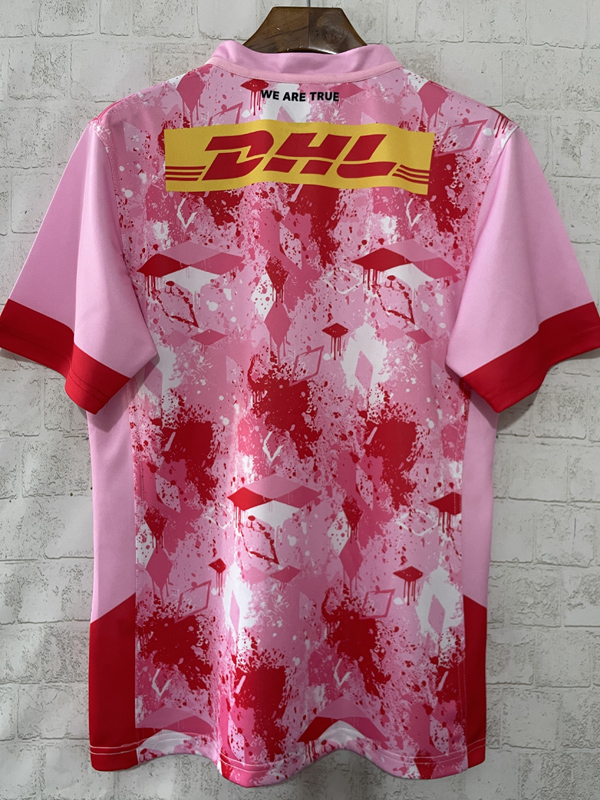 2026 Harlequins Pink Rugby Jersey (圆领)