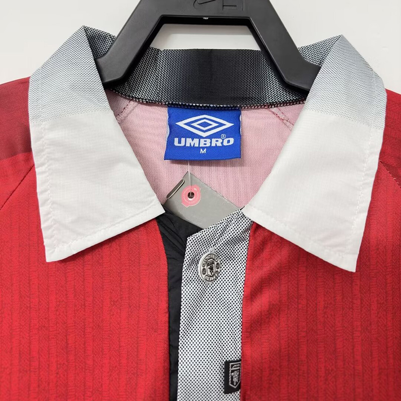 1996-1997 Man Utd Home Retro Soccer Jersey