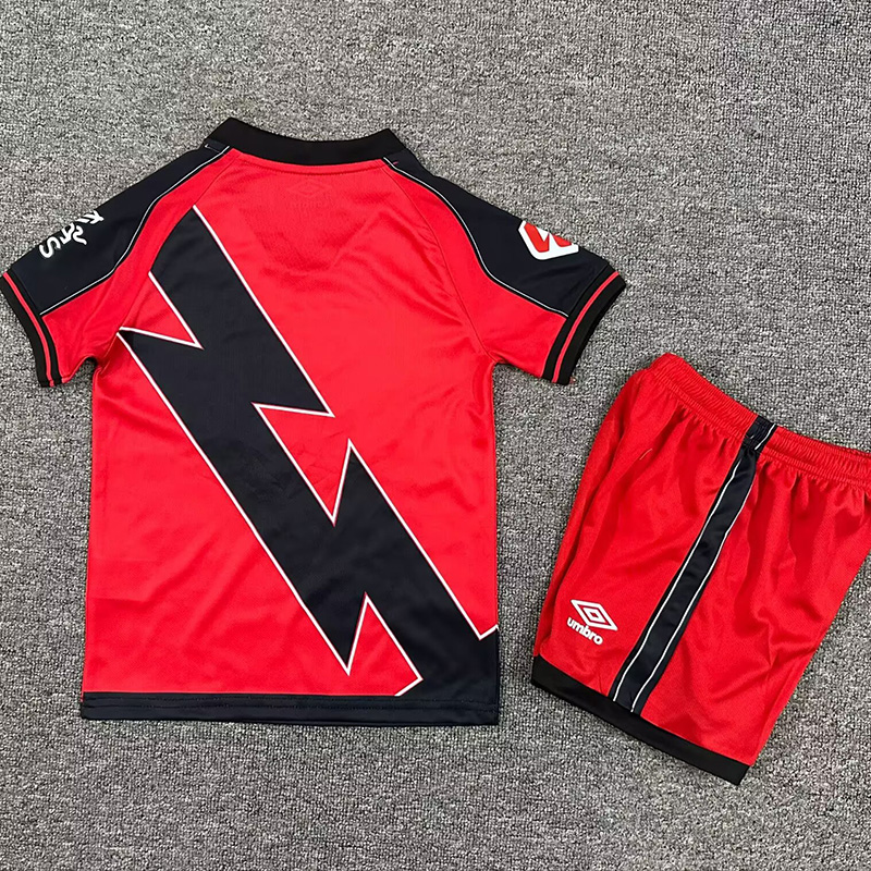 25-26 Rayo Vallecano Away Kids Soccer Jersey