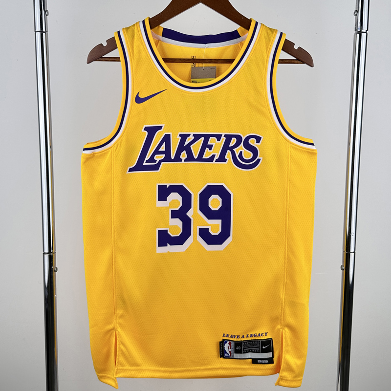 22-23 LAKERS HOWARD #39 Yellow Top Quality Hot Pressing NBA Jersey(圆领)