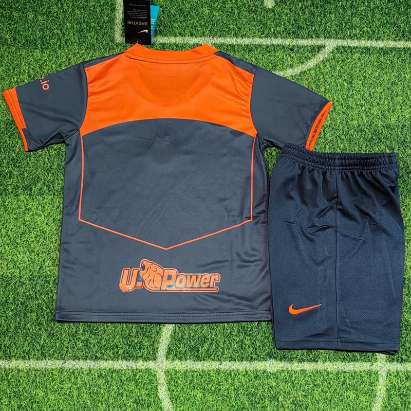 25-26 INT Third Kids Soccer Jersey (左袖/背下广告)