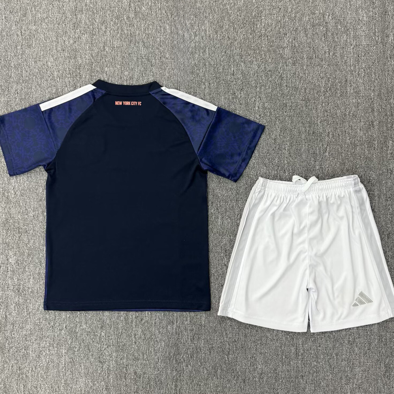 26-27 New York City Away Kids Soccer Jersey