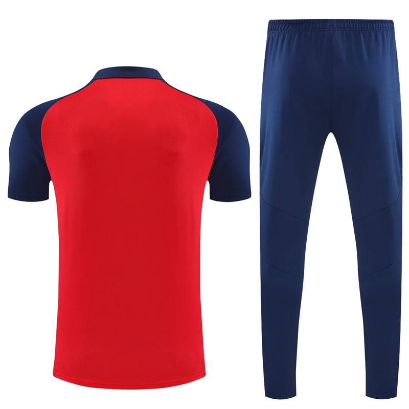 25-26  Man Utd Red Polo Tracksuit