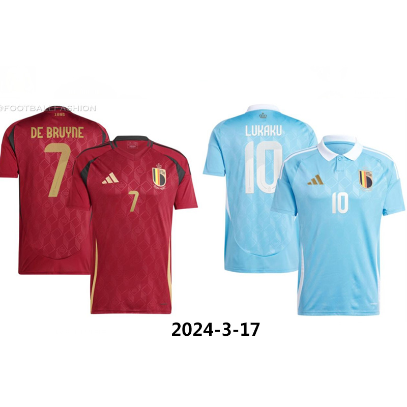 2024 Belgium Home Player Version Soccer Jersey