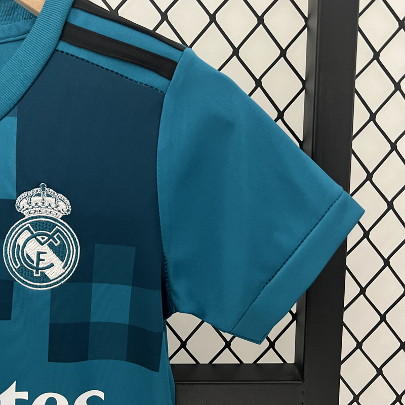 2017-2018 RMA Third Kids Retro Soccer Jersey