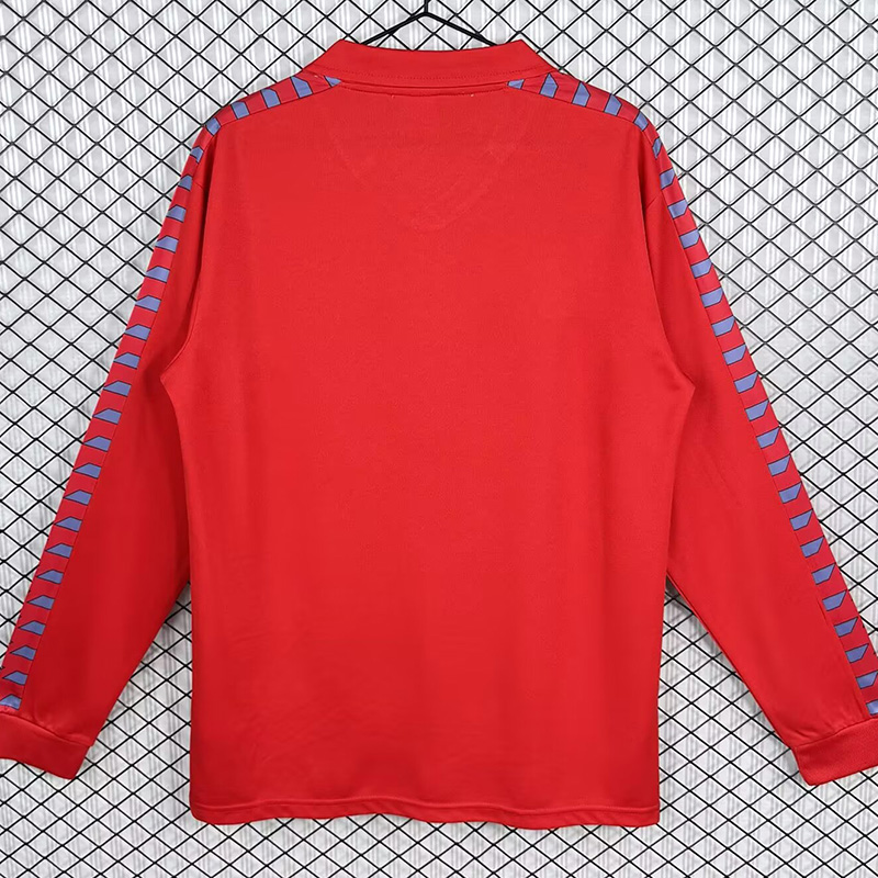 1983 Osasuna Home Long Sleeve Retro Soccer Jersey (长袖)