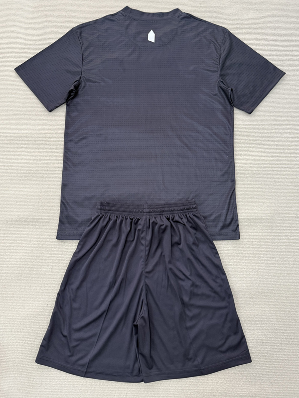 25-26 EVE Black Goalkeeper Kids Soccer Jersey