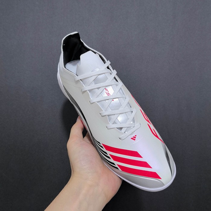 F50 PRO TF Soccer Shoes-White/Red