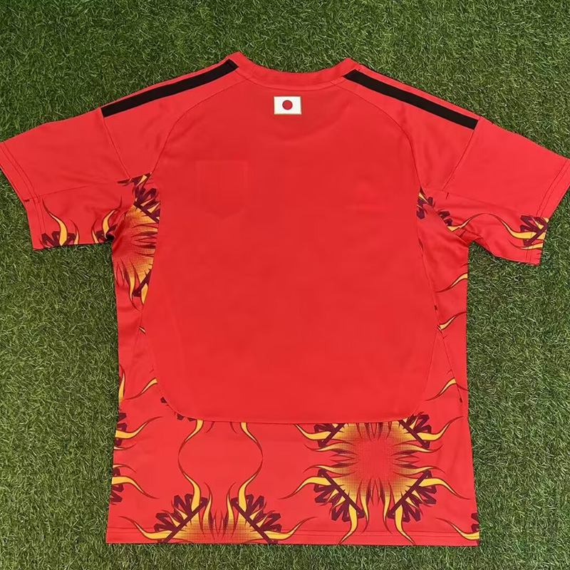26-27 Japan Red Goalkeeper Fans Soccer Jersey