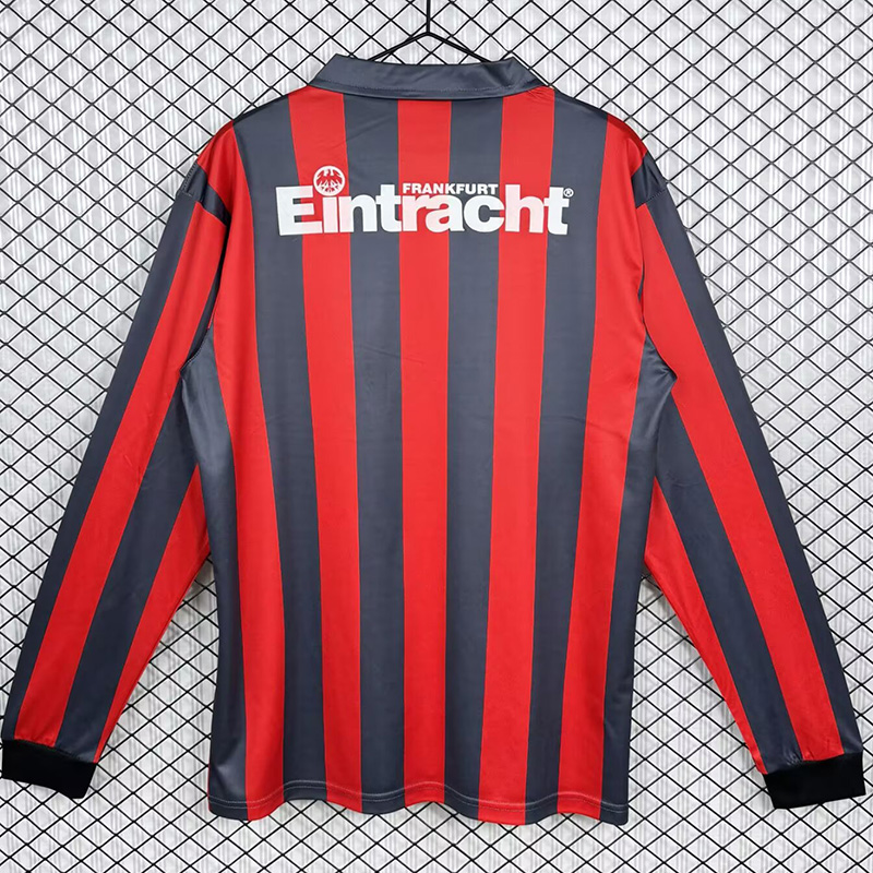 1991-1992 Frankfurt Home Long Sleeve Retro Soccer Jersey (长袖)