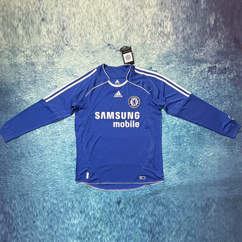 2006-2007 CHE Home Long Sleeve Retro Soccer Jersey (长袖)