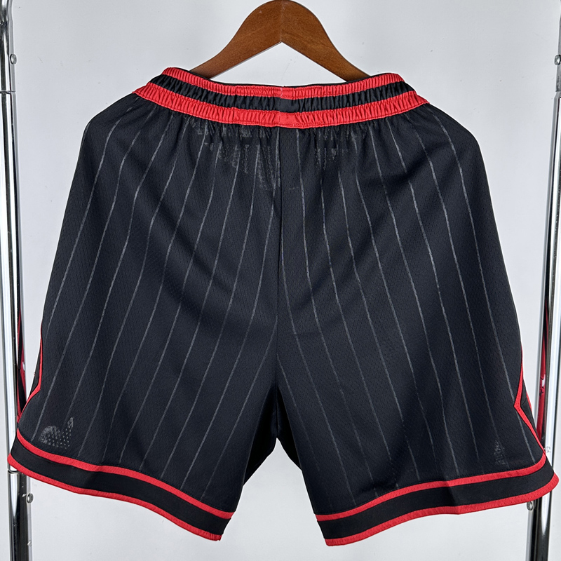 22-23 Bulls Black Edition Top Quality NBA Pants (Trapeze Edition) 飞人版