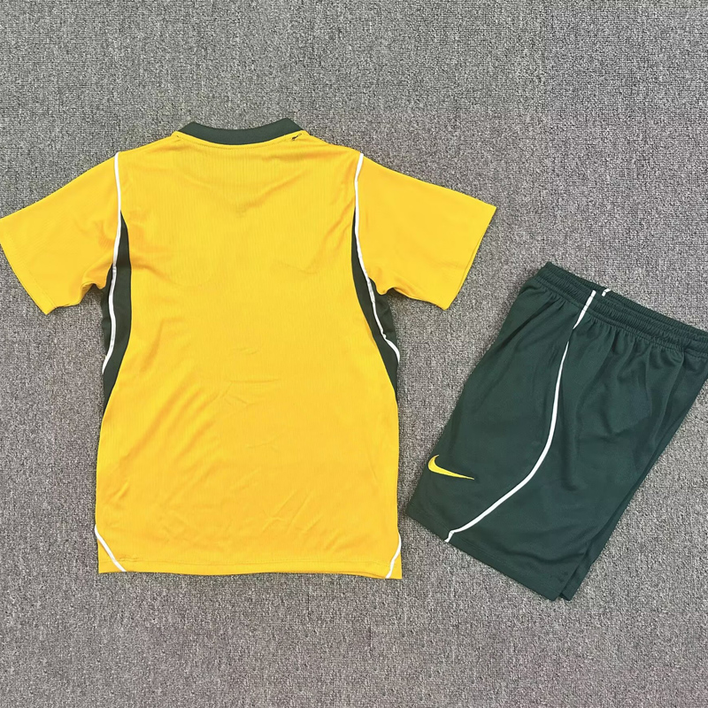 26-27 Australia Home Kids Soccer Jersey