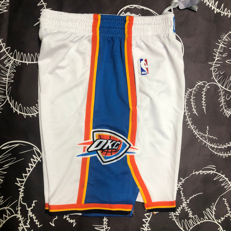 OkC White Edition Top Quality NBA Pants