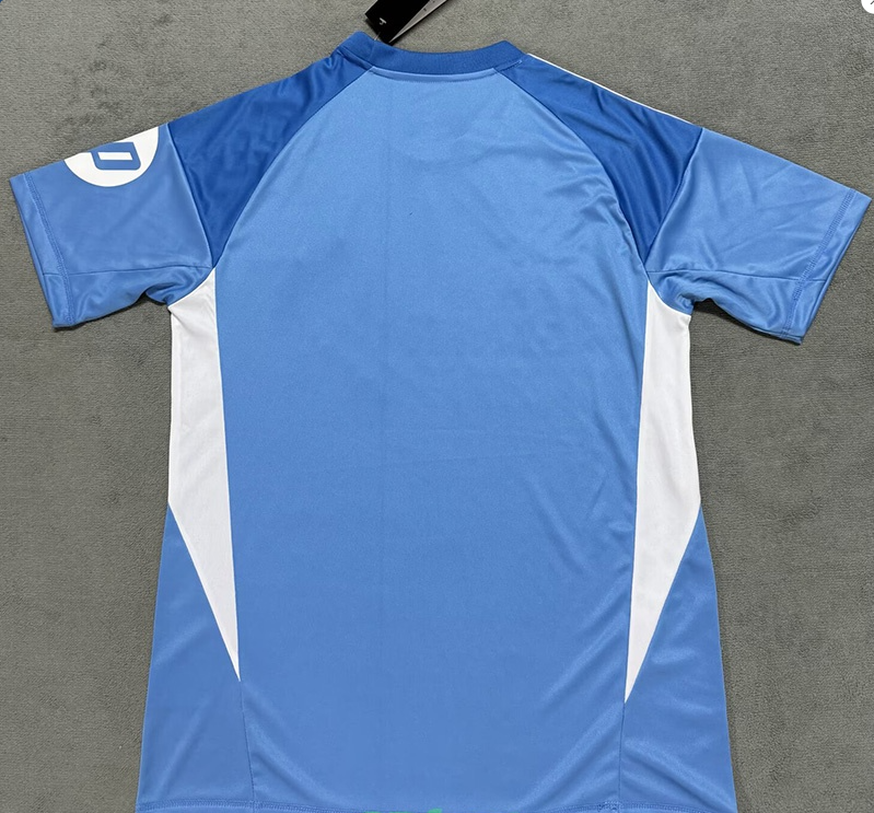 25-26 RMA Blue GoalKeeper Fans Soccer Jersey