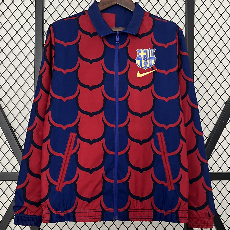 2024 BAR Red Blue & Red Blue Double Sided Windbreaker (双面风衣)