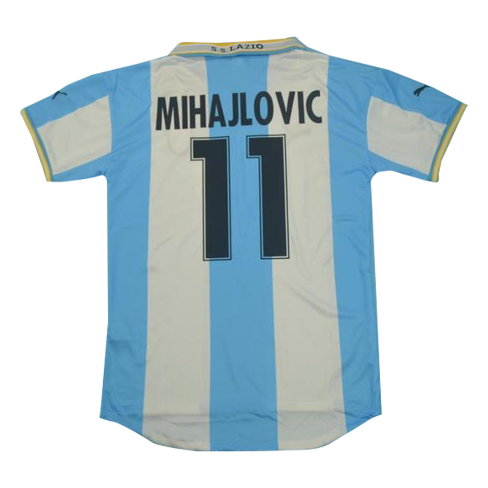 1999-2000 Lazio Home Retro Soccer Jersey