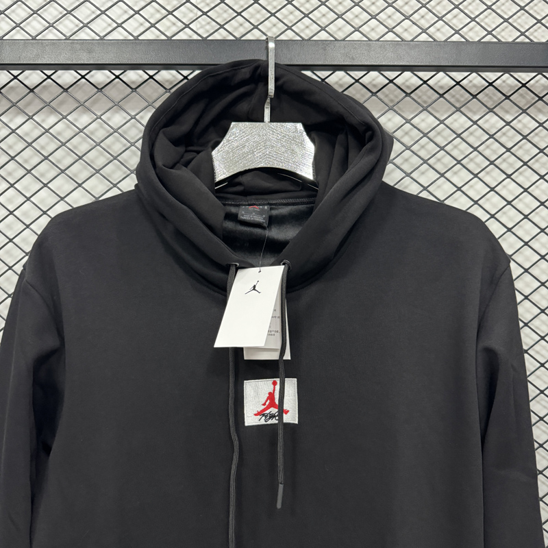 2024 Jordan Black Hoody #E1红标(刺绣加绒)