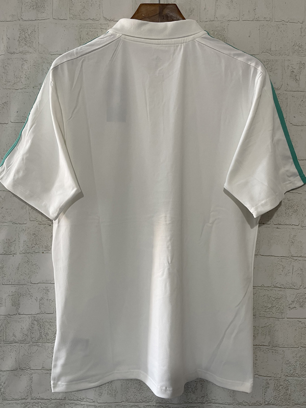 2025 F1 Mercedes White Polo Racing Suit (有领)