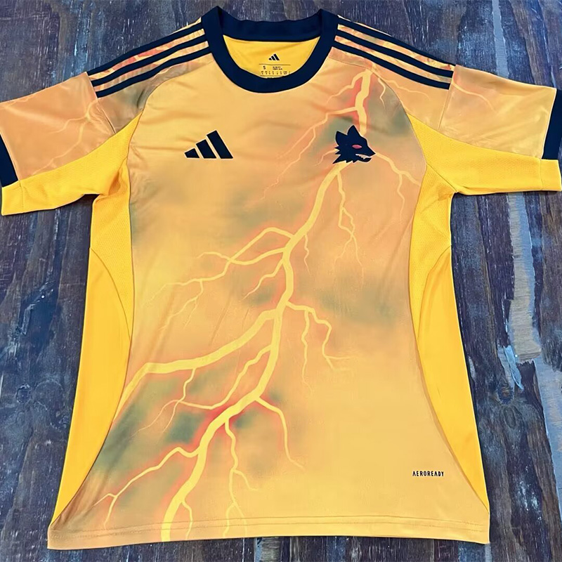 25-26 Roma Away Fans Soccer Jersey