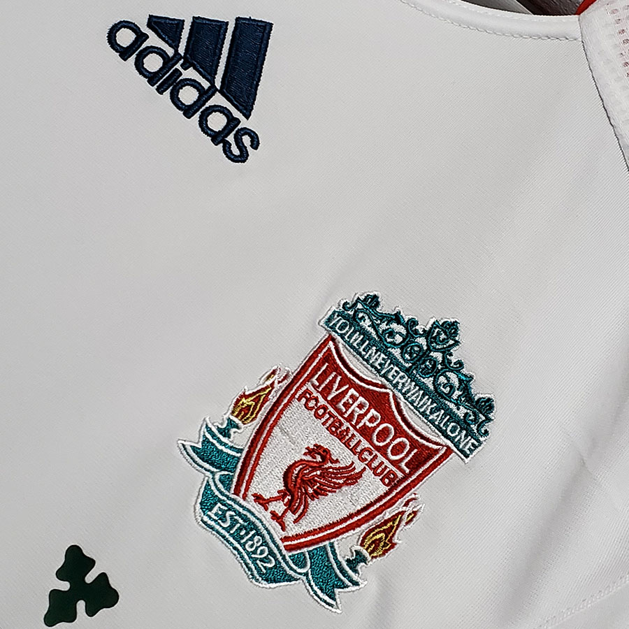 2006-2007 LIV Away White Retro Soccer Jersey