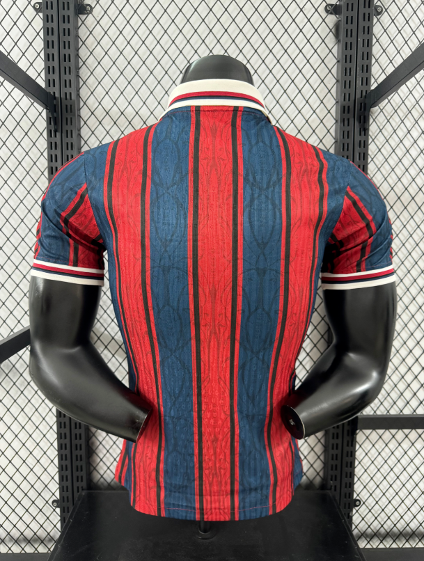 25-26 BAR Red Blue Special Edition Player Version Soccer Jersey