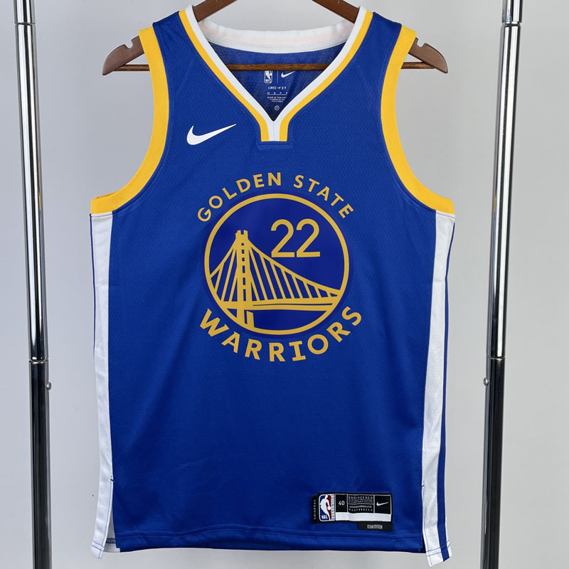 22-23 WARRIORS WIGGINS #22 Blue Top Quality Hot...