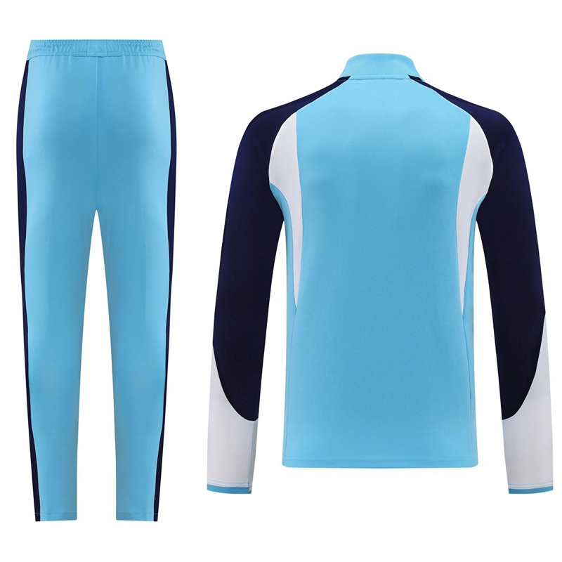 2025 NK Lake blue Half Pull Tracksuit #NB11 (半拉链)