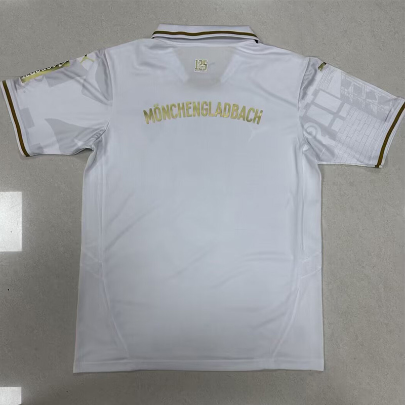 25-26 Monchengladbach White Special Edition Fans Soccer Jersey