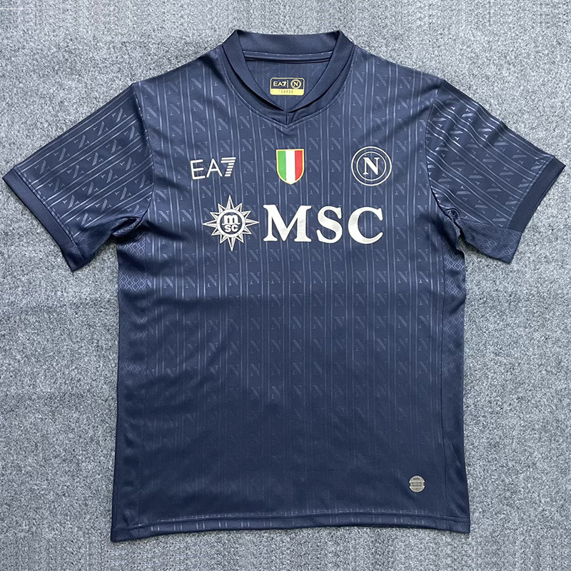 25-26 Napoli UEFA CL Third Fans Soccer Jersey (欧冠版)