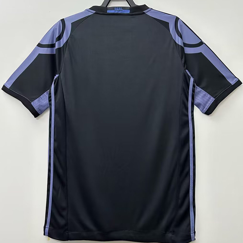 2016-2017 RMA Away Black Retro Soccer Jersey