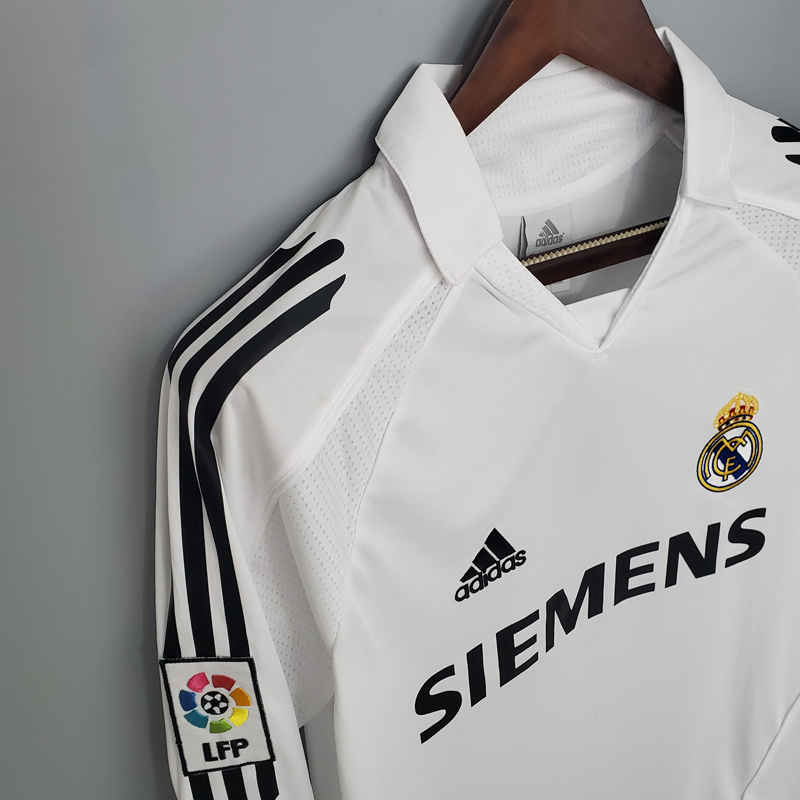 2005-2006 RMA Home Long Sleeve Retro Soccer Jer...