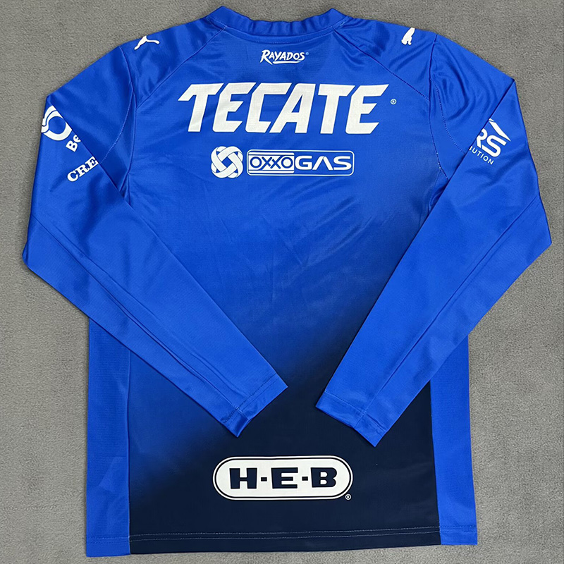 25-26 Monterrey Third Long Sleeve Soccer Jersey (长袖)