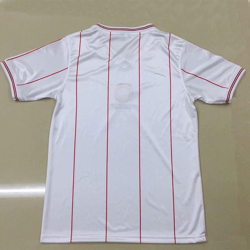 1982 Aston Villa White Retro Soccer Jersey